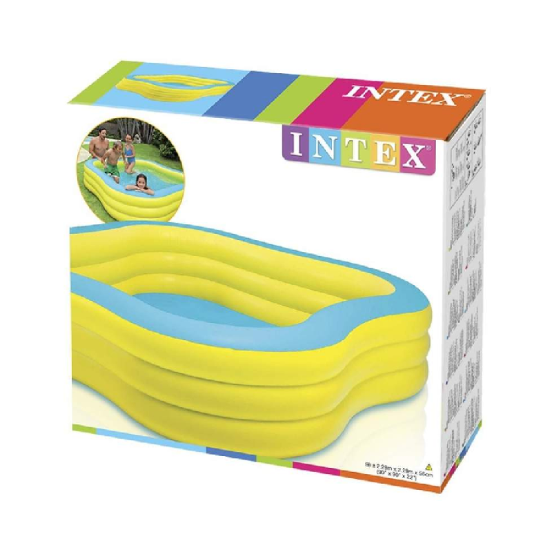 ЖЛ Бассейн Intex квадратный  229-229-56см  57495