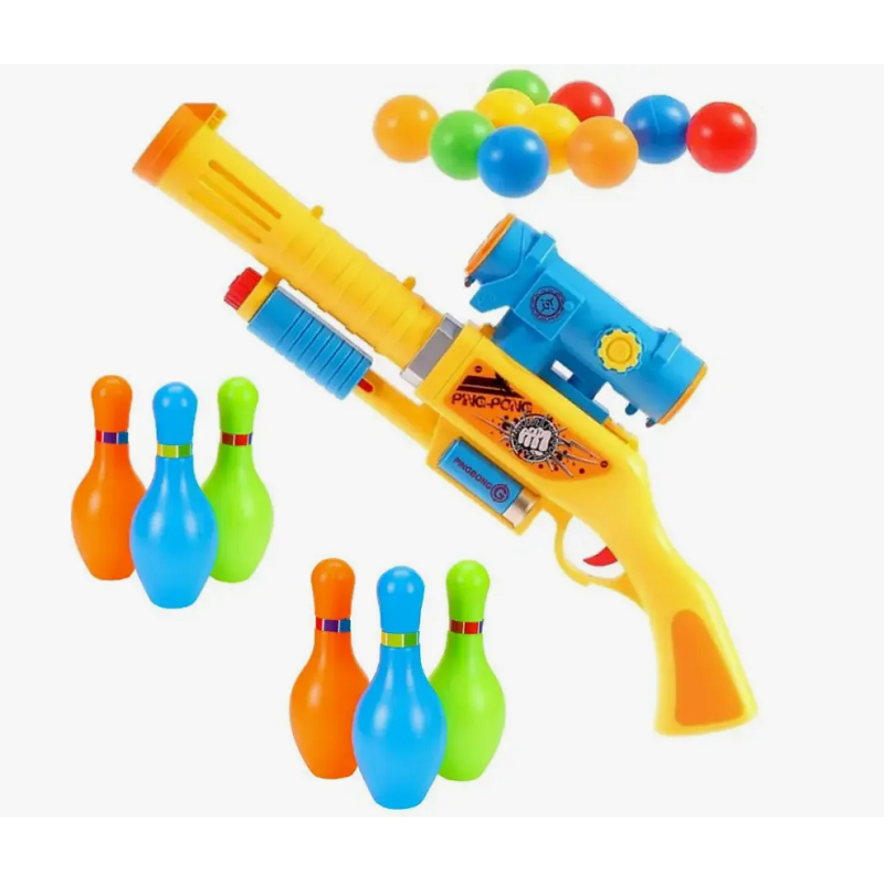 Іграшка Зброя Автомат бластер Jiayi Toys 55см у коробці  648-16